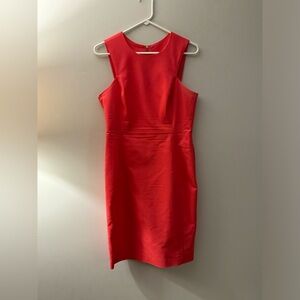 Calvin Klein Salmon Cocktail Dress